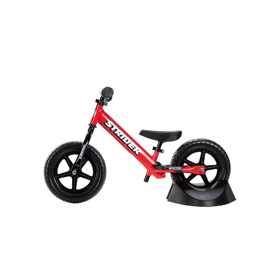 strider balance bike stand