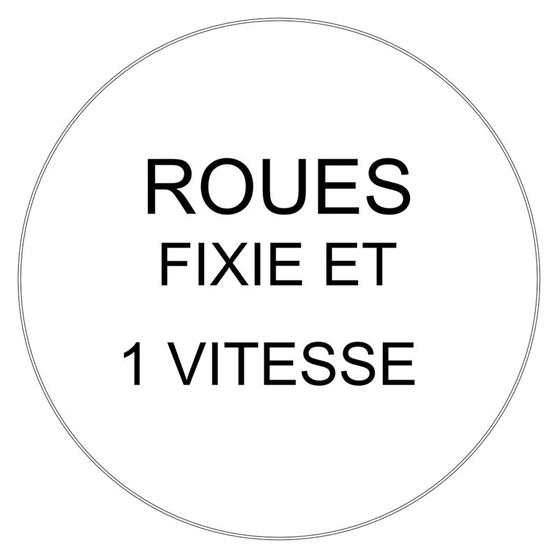 Single speed and fixie wheels