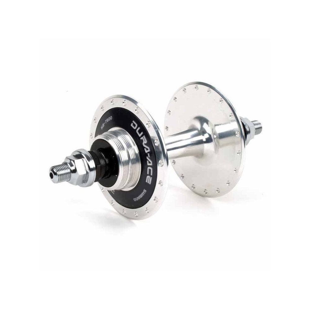 Paire De Moyeux Shimano Dura Ace HB-7800 – 28 Trous, Argent, 10 Vitesses