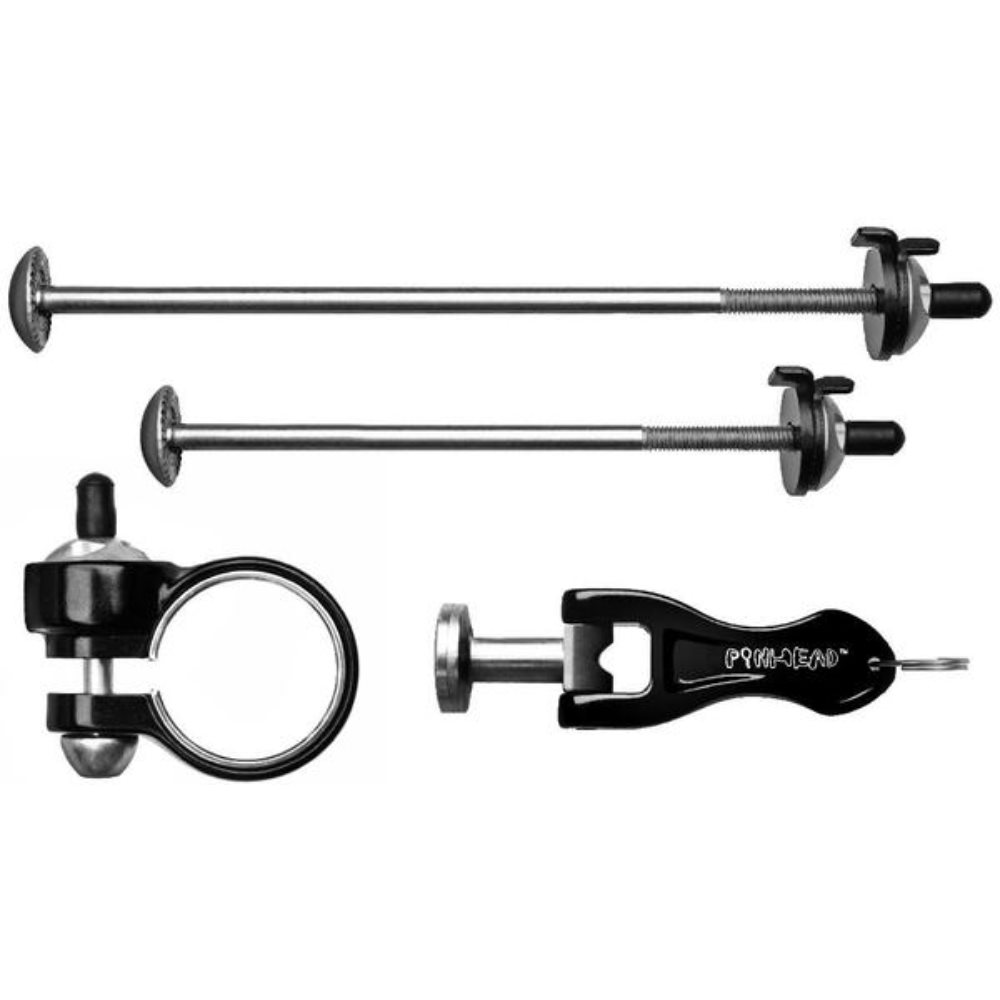 Pinhead 3-Pack Wheels And Seatpost Pinhead 3-Pack Wheels And Seatpost