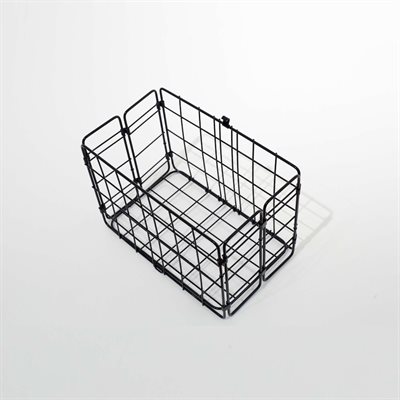 Panier Latéral Wald Pliant Noir Panier Latéral Wald Pliant Noir